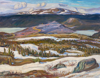 Smallwood Mine, Winter par Alexander Young (A.Y.) Jackson