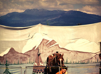 Western Landscape, Pacific National Exhibition, Vancouver, BC by Iain Baxter