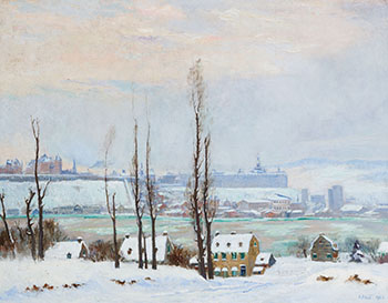 Quebec City from Lévis by Robert Wakeham Pilot