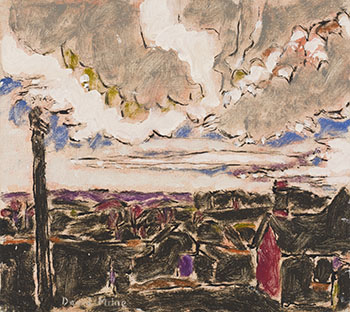 House and Shed (Palgrave) by David Brown Milne