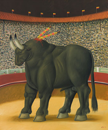 Toro par Fernando Botero