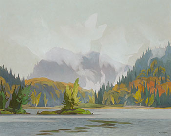 October Morning, Oxtongue Lake by Alfred Joseph (A.J.) Casson