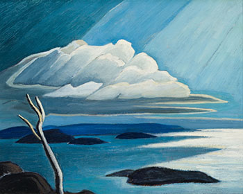 North East Corner of Lake Superior (Lake Superior Sketch XXXVIII) par Lawren Stewart Harris