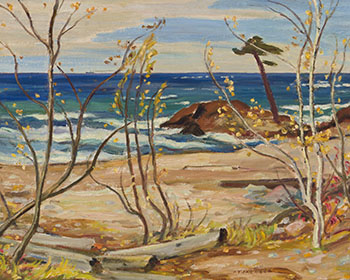 Shoreline, Georgian Bay par Alexander Young (A.Y.) Jackson