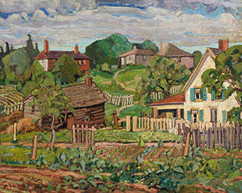 An Ontario Village (Meadowvale) by Arthur Lismer