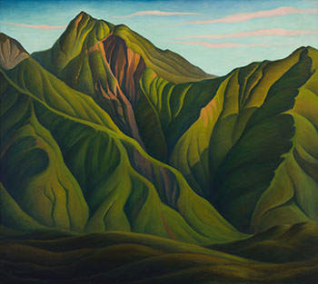 Red Mountain - New Denver by William Percival (W.P.) Weston