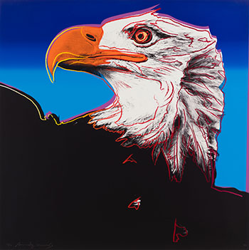 Bald Eagle, from Endangered Species (F.S.II.296) by Andy Warhol