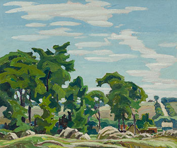 Elms, Lansing by Franklin Carmichael