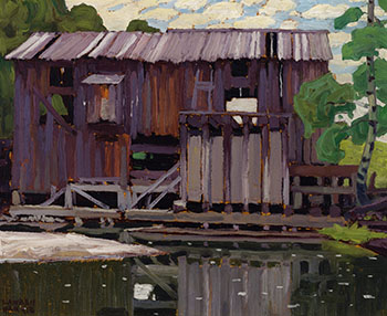 Mill by the Water’s Edge, Ont. by Lawren Stewart Harris