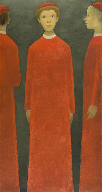 Les enfants de choeur by Jean Paul Lemieux