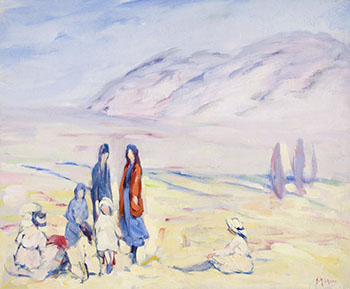 Children and Nannies by the Sea by Henrietta Shore