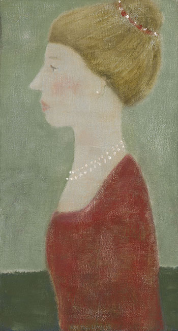 Dame au collier by Jean Paul Lemieux