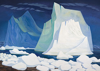 Iceberg Fantasy #32 by Doris Jean McCarthy