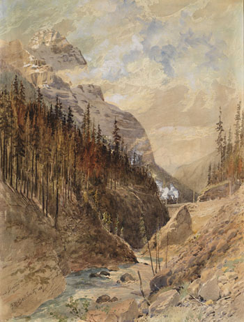 Mount Stephen, BC par Frederic Marlett Bell-Smith