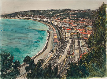 Nice, the Promenade des Anglais par Alistair Macready Bell