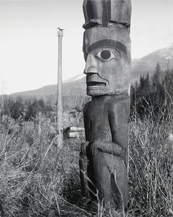 Totem on the Skeena by Karl Huber
