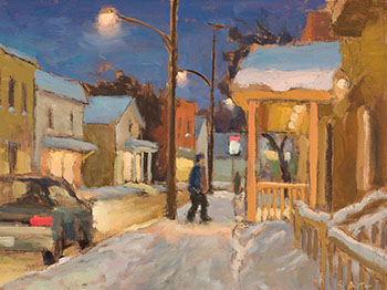On Main Street, Sutton, Quebec by Antoine Bittar