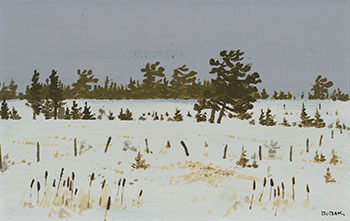 New Brunswick Winter par Bruno Joseph Bobak
