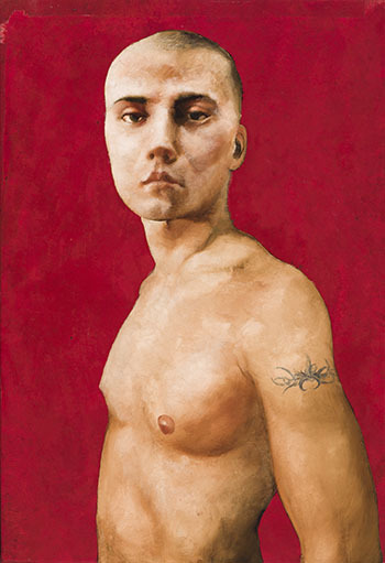 Red Portrait par Attila Richard Lukacs