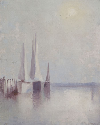 Boats on Calm Water par John A. Hammond