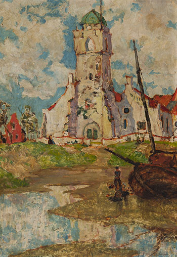 Katwijk, Fishermen Church by Nicholas Hornyansky