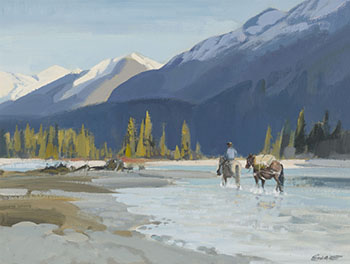 Near Simpson Pass by Peter Ewart