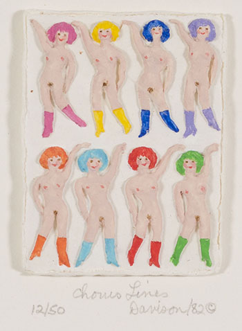 Chorus Line by Betty Gertrude Elizabeth Mary Davison