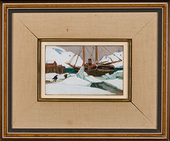 絵画　アンティーク　The Grange in Wyckoff Canadas National Fine Art Auction House - Gallery Art Sale