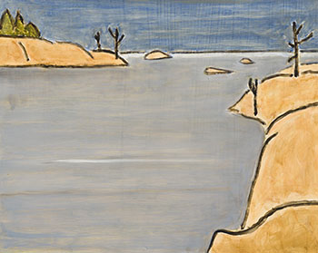 G.B., View of Open at Pointe au Baril par Barker Fairley