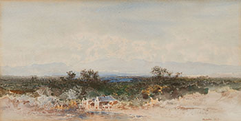 House in Landscape by Otto Reinhold Jacobi