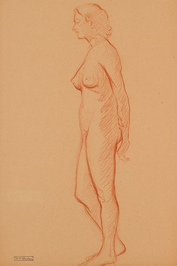 Nude Figure by William Percival (W.P.) Weston