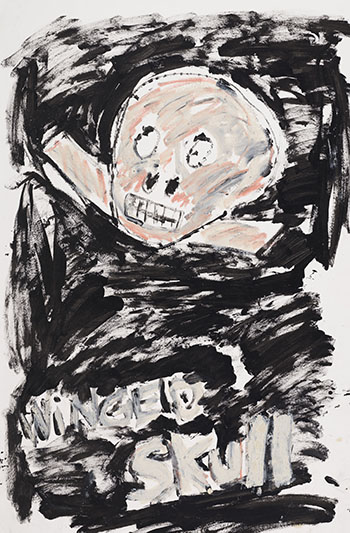 Winged Skull by John Scott