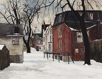 Lane by Albert Jacques Franck