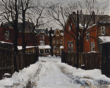 Ontario Street Lane by Albert Jacques Franck