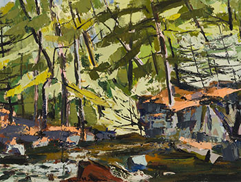 Above Speakers Falls by Henri Leopold Masson