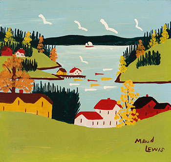 Sandy Cove by Maud Lewis