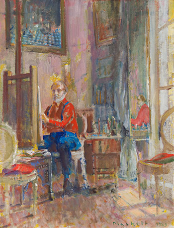 Self Portrait by Joseph Francis (Joe) Plaskett