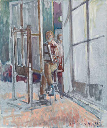 Self Portrait by Joseph Francis (Joe) Plaskett