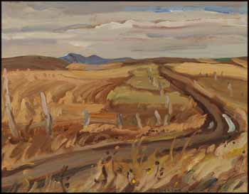 Porcupine Hills, Pincher, Alberta par Alexander Young (A.Y.) Jackson