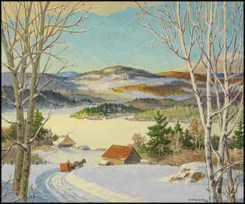 Winter Sleigh Ride par Herbert McRae Miller