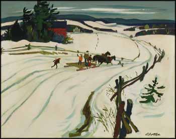 Road in Winter par William Arthur Winter