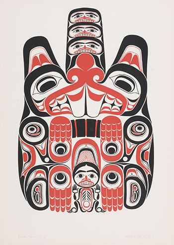 Haida Beaver Tsing by William Ronald (Bill) Reid