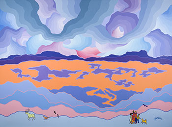 Glorious Lone Land par Ted Harrison