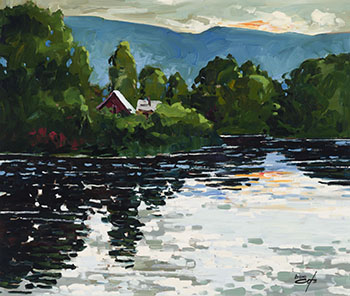 Rivière du Gouffre, Baie St. Paul by Bruno Cote