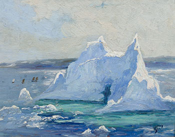 Iceberg off Newfoundland by Maurice Galbraith Cullen