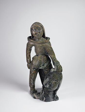 Figure with Head by Kiawak Ashoona