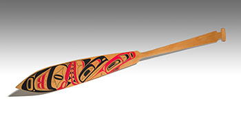 Haida Shark Paddle by Reg Davidson