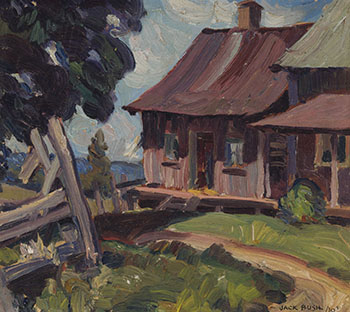 The Old Farmhouse par Jack Hamilton Bush