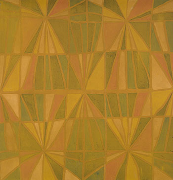 Orange and Green par Marian Mildred Dale Scott