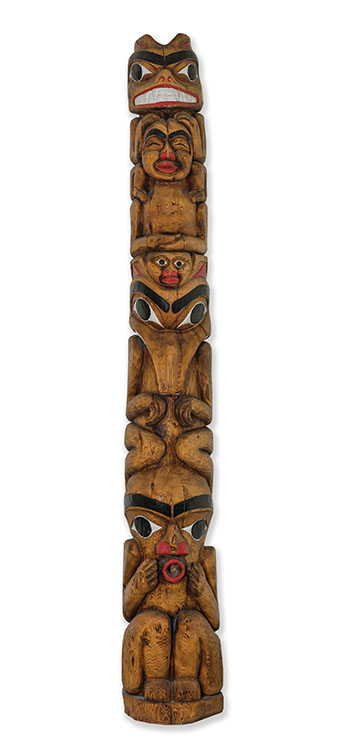 Pacific Northwest Coast Style Totem by Bill Bouchard